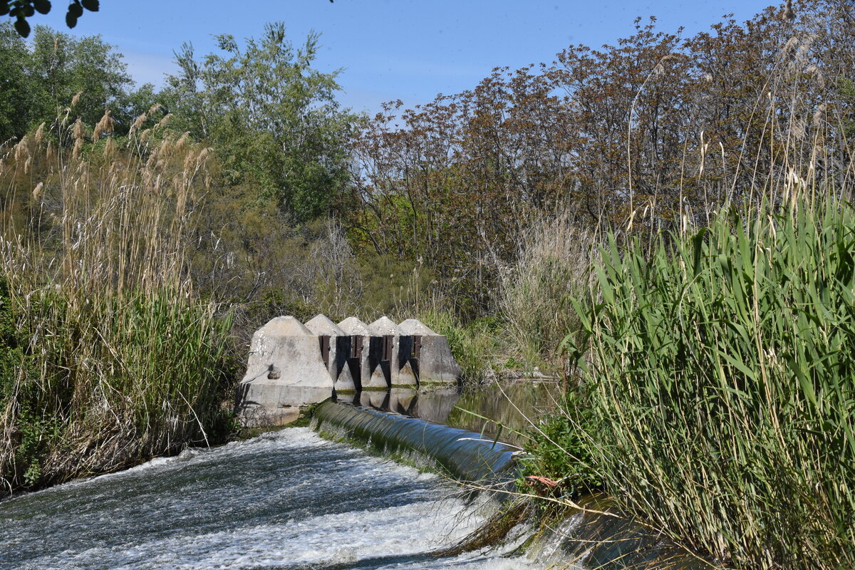 TALAVERA DE LA REINA, 13.04.2019, am Rio Tajo südlich des Stadtzentrums