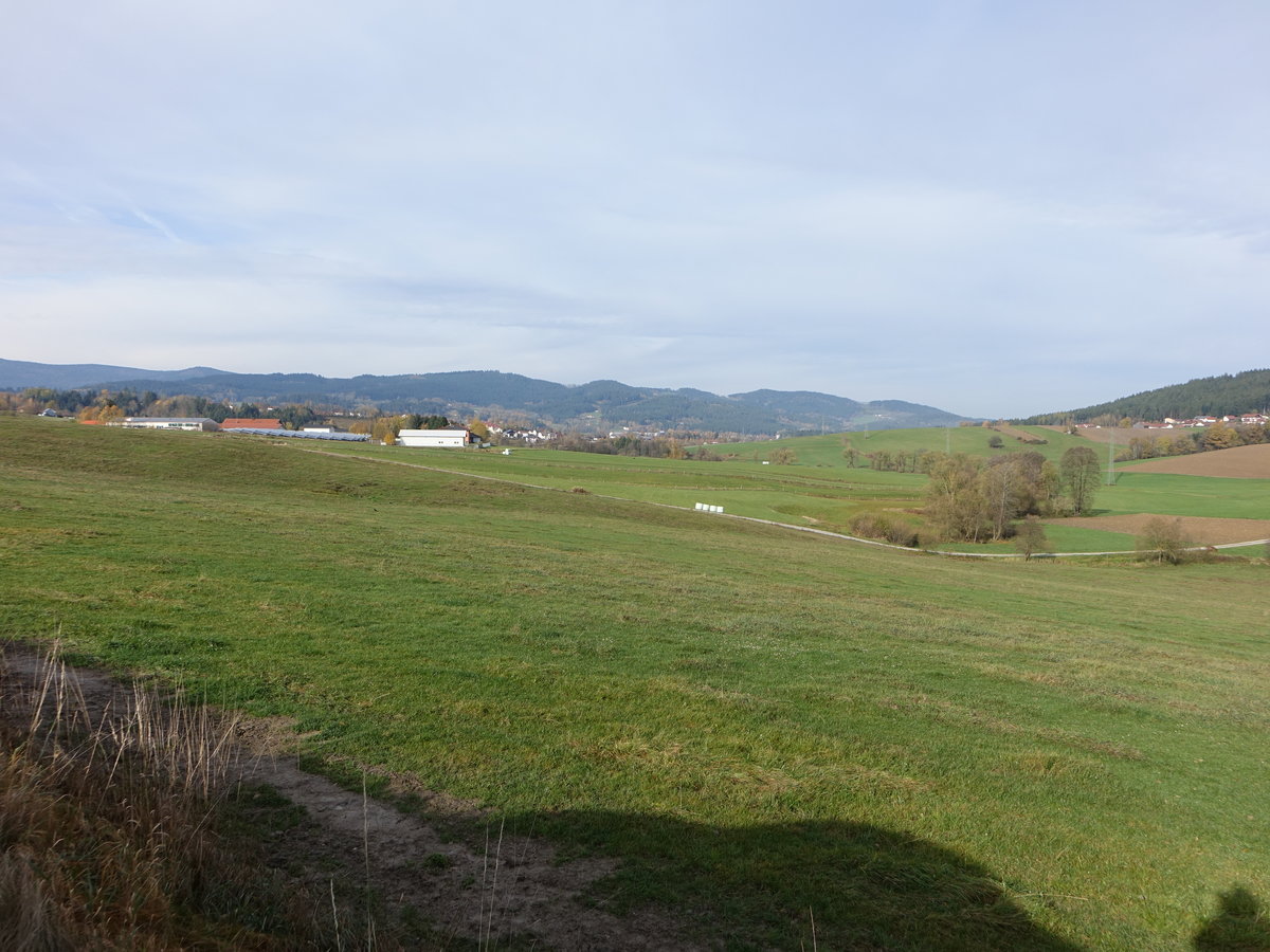 Teisnachtal bei Zachenberg, Landkreis Regen (04.11.2017)