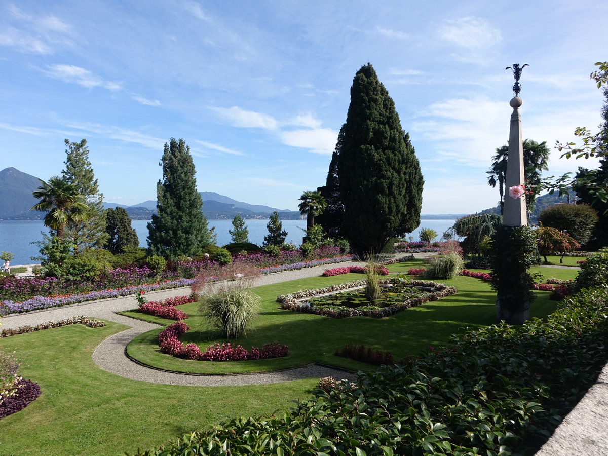 Terassengärten im Giardini dell Isola Bella (05.10.2019)