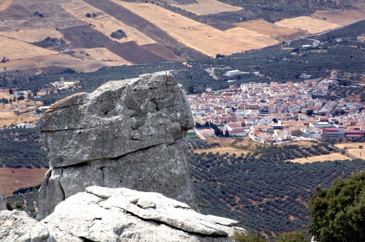 Torcal de Antequera, Andalusien. Aufnahmedatum: 16. Juli 2014.