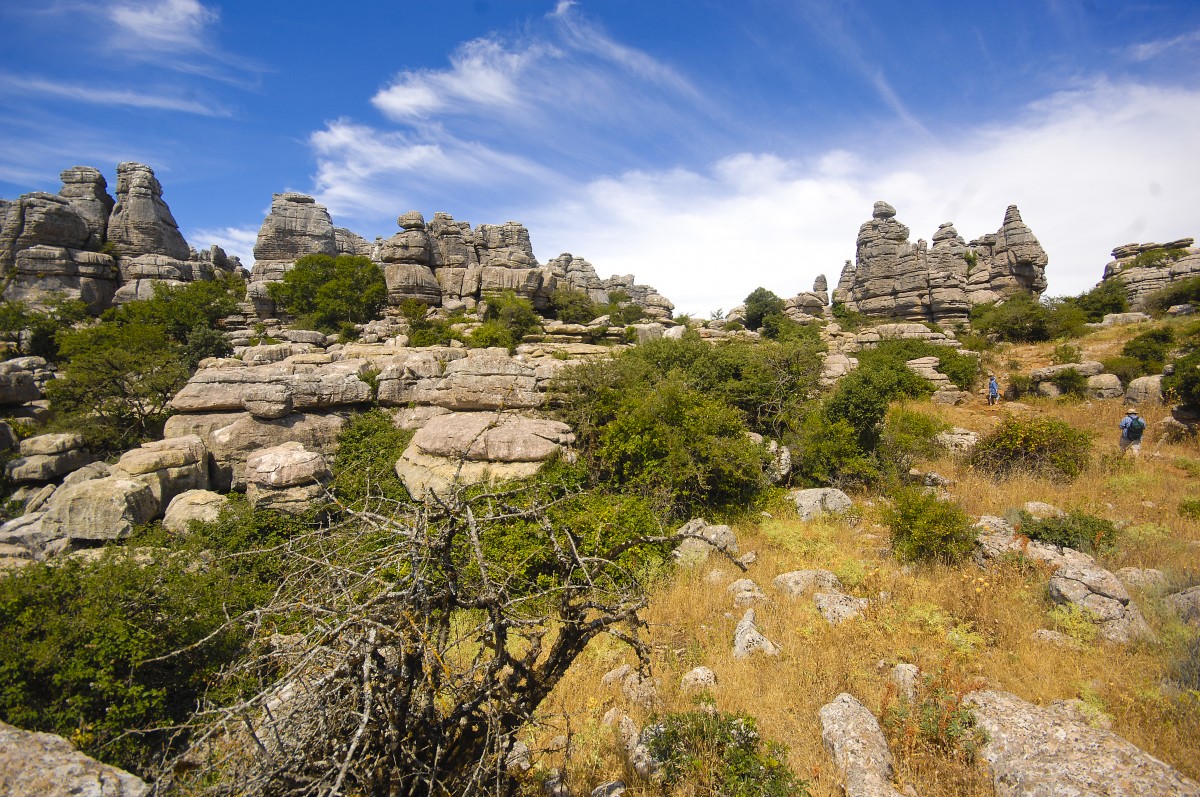 Torcal de Antequera - Spanien. Aufnahmedatum: 18. Juli 2014.