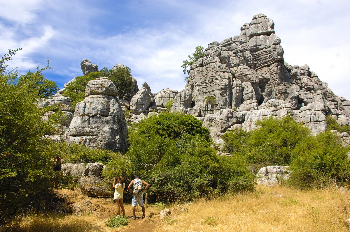 Torcal de Antequera - Spanien. Aufnahmedatum: 18. Juli 2014.