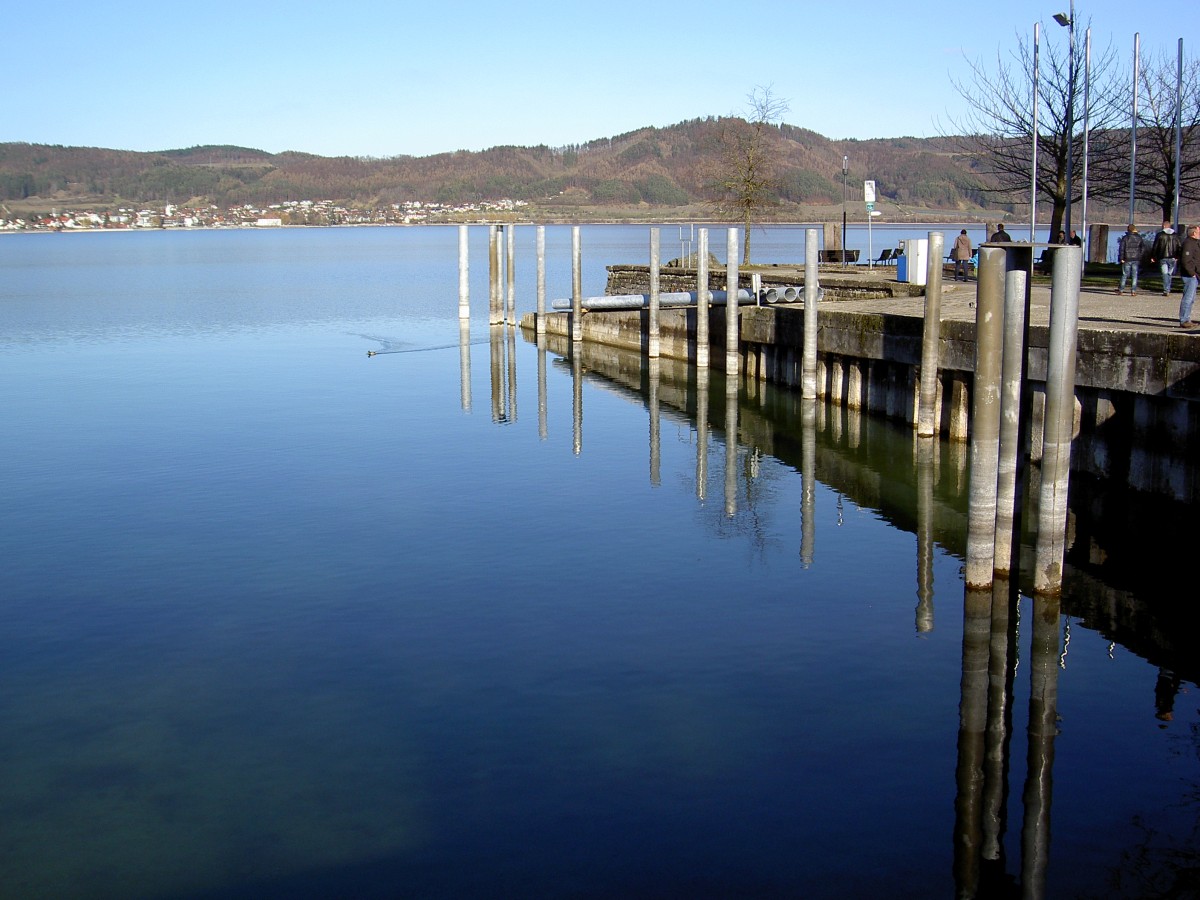 Überlinger See bei Bodman (23.02.2014)