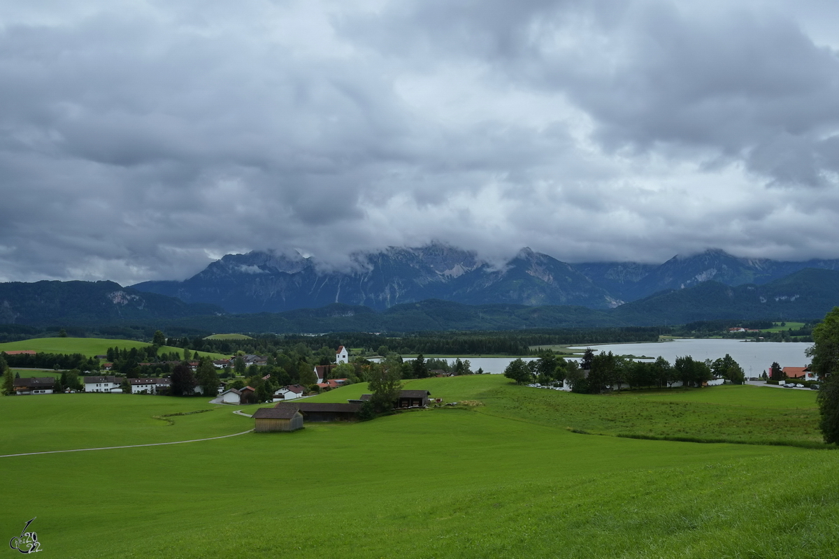 Unterwegs im Allgäu. (Rieden am Forggensee, Juli 2017)