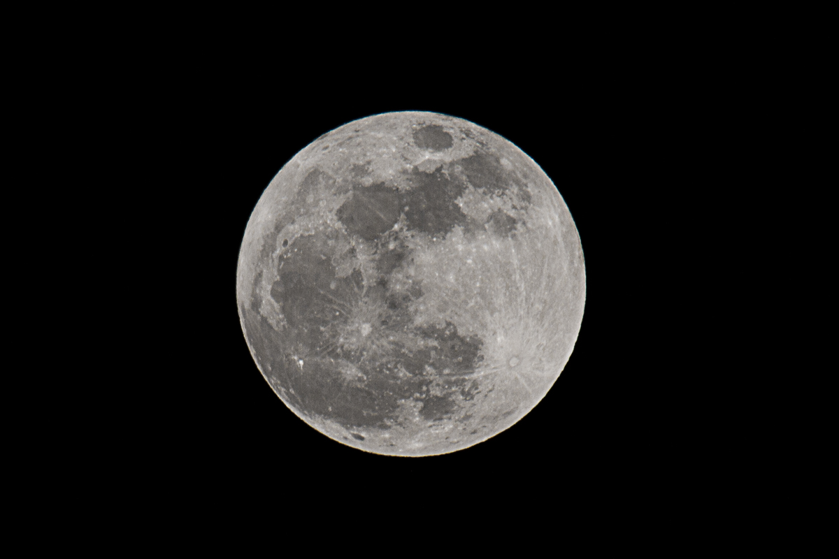 Vollmond am 05.03.2015 um 18.55 Uhr.