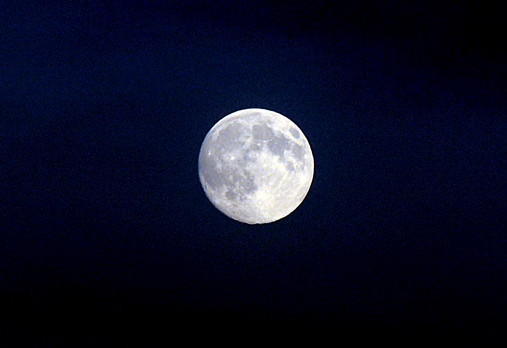 Vollmond über der Eifel - 09.08.2014