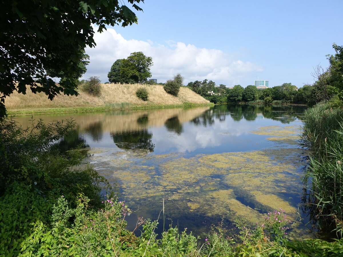 Wassergraben am Kastellet von Kopenhagen (23.07.2021)