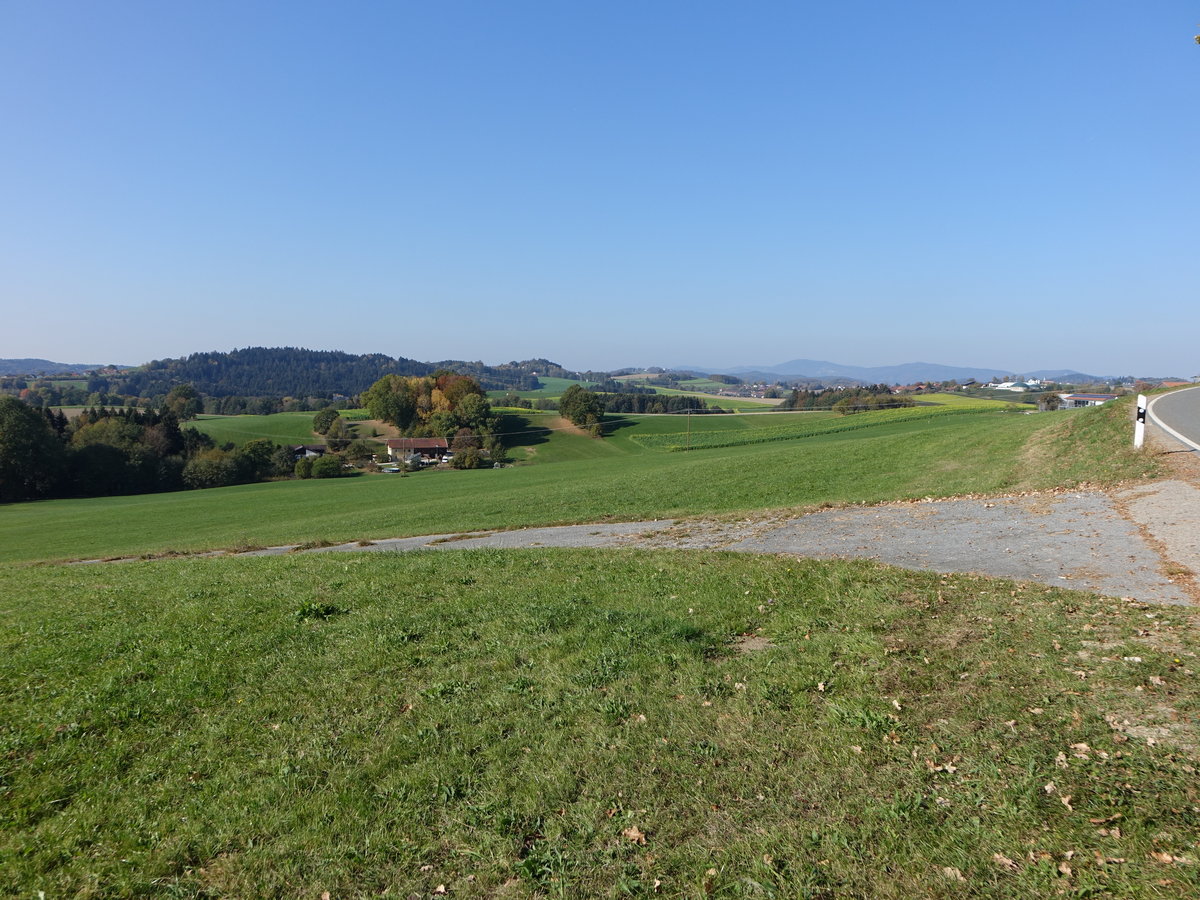 Wiesen bei Neukirchen vorm Wald in Niederbayern (22.10.2018)