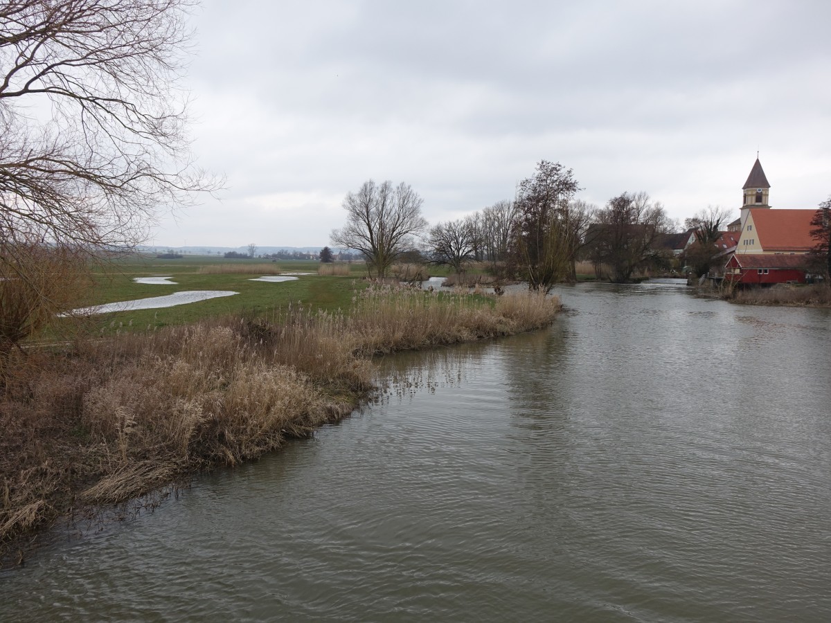 Wörnitz bei Wittelshofen, Mittelfranken (13.03.2016)