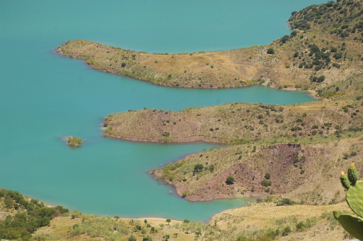 Zahara de la Sierra, Andalusien. Aufnahmedatum: 15. Juli 2014.