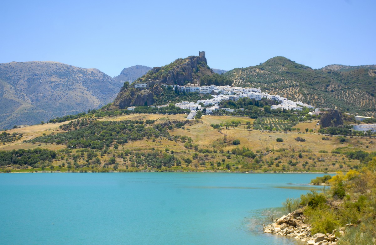 Zahara de la Sierra, Andalusien. Aufnahmedatum: 15. Juli 2014.