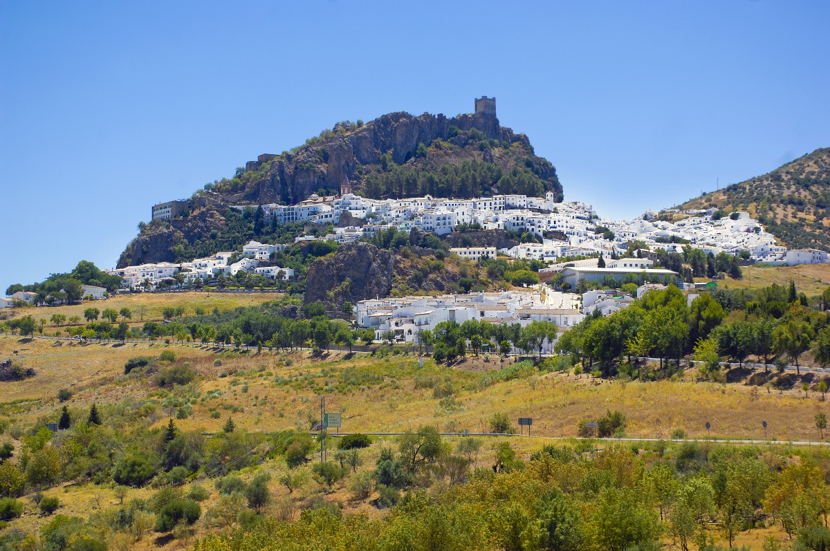 Zahara de la Sierra, Andalusien. Aufnahmedatum: 18. Juli 2014