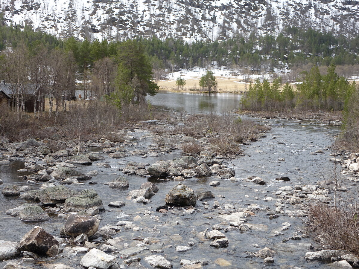 Zufluss zum Vägslivatn See, Telemark (27.05.2023)