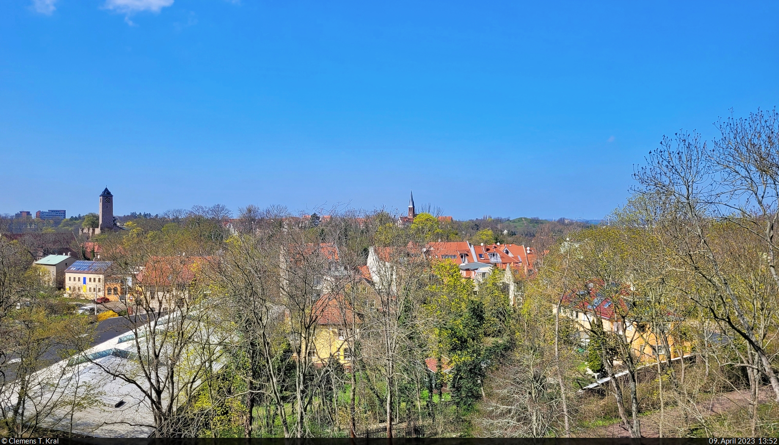 Am sehr sonnigen Ostersonntag wurde der Giebichensteinblick in Halle (Saale) besucht.

🕓 9.4.2023 | 13:52 Uhr