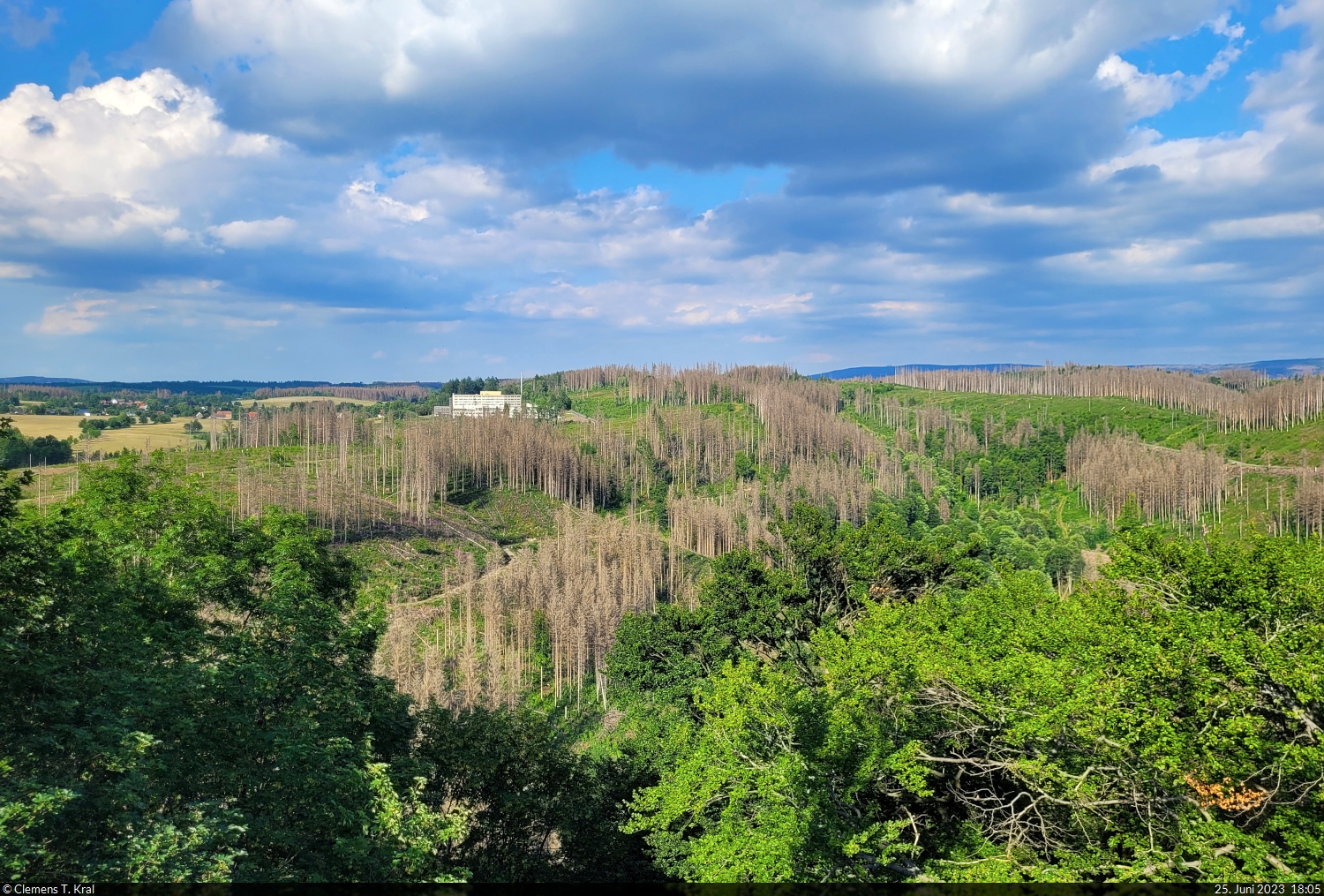 Aussichtspunkt und zugleich Stempelstelle 139 der Harzer Wandernadel ist die Kuckholzklippe südlich von Clausthal-Zellerfeld.

🕓 25.6.2023 | 18:05 Uhr