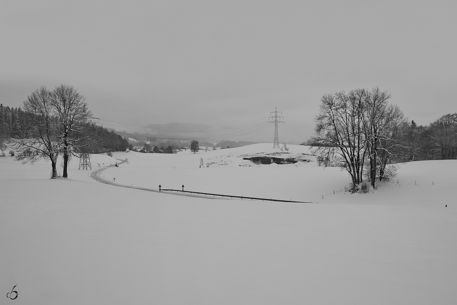 Es ist Winter im Allgäu. (Sulzberg, November 2023)