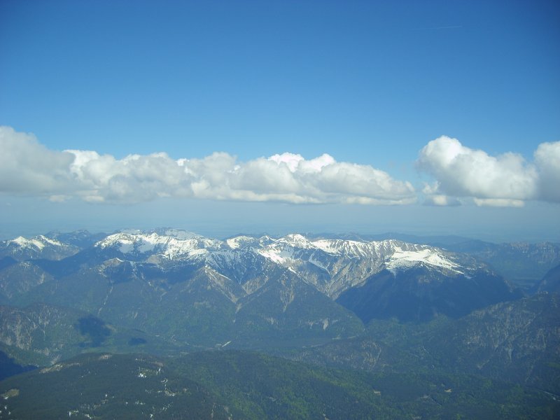 A Bligg vom de Zugspitz uf da Wettersteingebirg, 13.5.2008