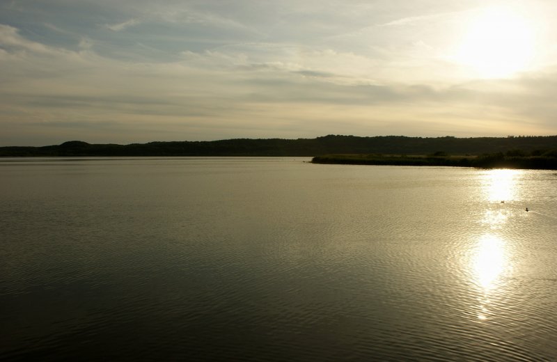 Abendstimmung am Schmachter See.
(Juni 2009)