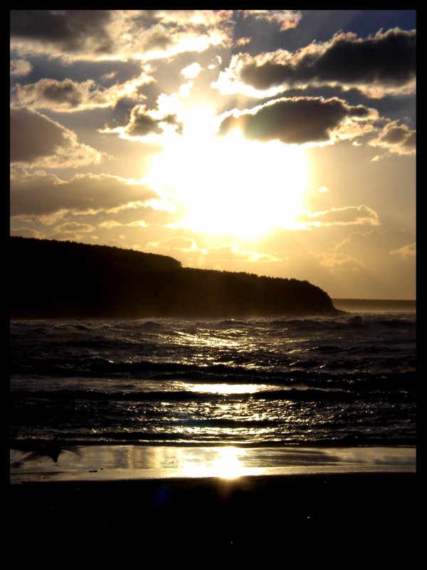 Abendstimmung am Schwarzen Meer (Bucht von Izmit)