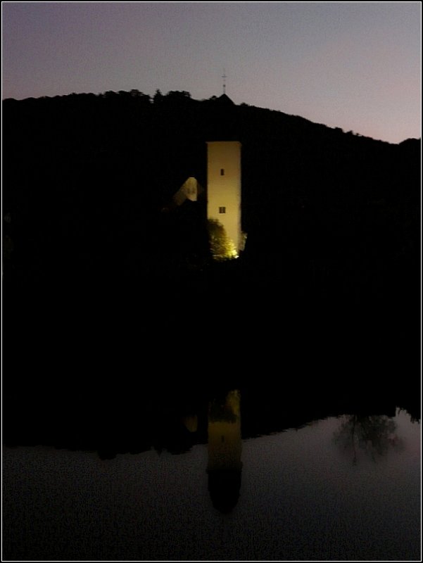 Abendstimmung an der Mosel aufgenommen whrend einer Schifffahrt am 19.10.08. (Jeanny) 