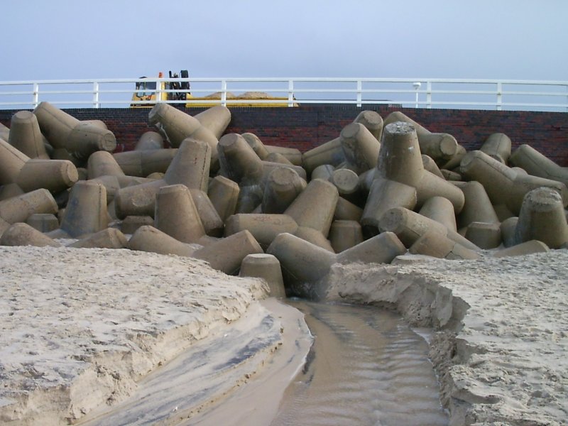 Am Strand von Westerland/Sylt - 2004