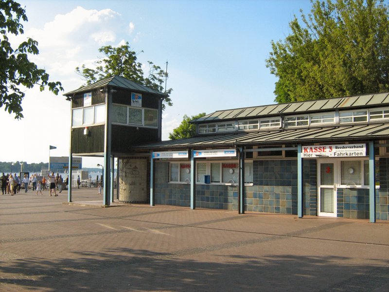 An der Anlegestelle Wannsee, Juni 2008