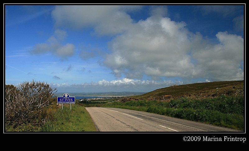 Auf dem Weg nach St. Ives - Cornwall England