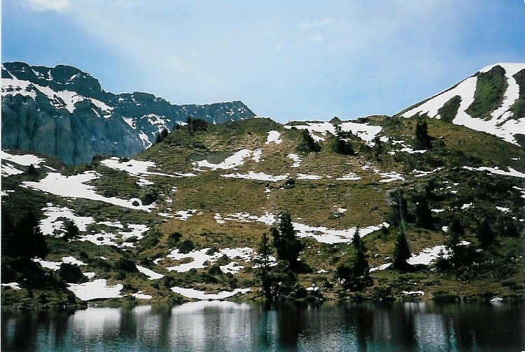 Auf der Elsigenalp mit dem Elsigsee