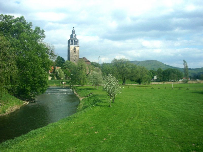 Bad Sooden-Allendorf, Werra mit Kirche

Deutschland/Hessen/Werra-Meiner-Kreis