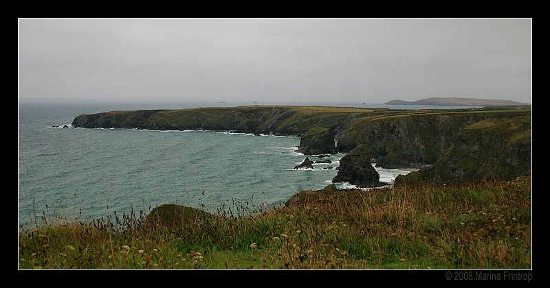 Bedruthan Steps - Klippen an der Nordkste von Cornwall