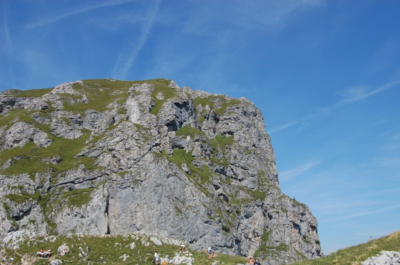 Bergpanorama am Aggenstein (II) am 19.8.2009...