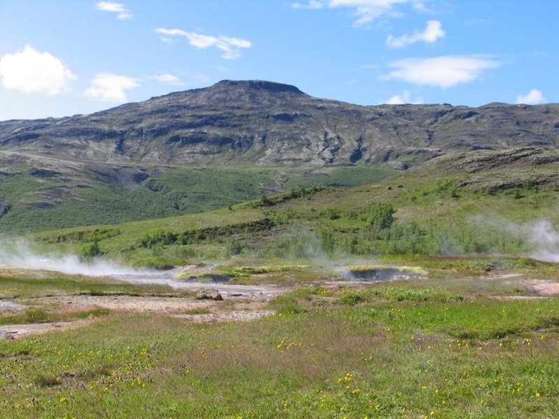 Bild in die Nhe von Geysir am 9-7-2006.