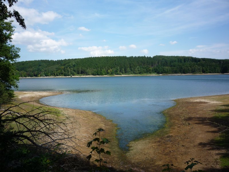 Blick auf den Hevearm des Mhnesees