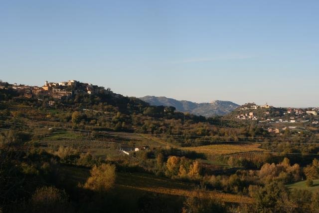 Blick auf Salza Irpino und Chionsano.