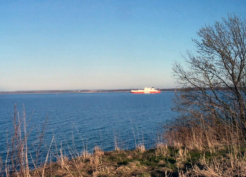 Blick auf die Travemnder Bucht   2004