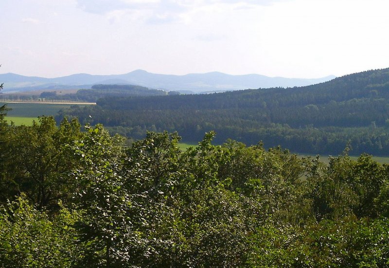 Blick vom Hohen Berg - Sommer 2005