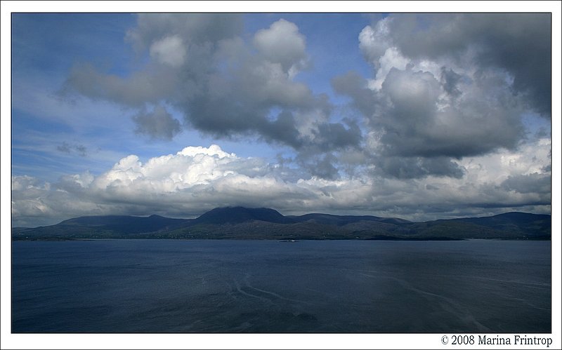 Blick ber die Bantry Bay - Sheep's Head Way, Irland Co. Cork.