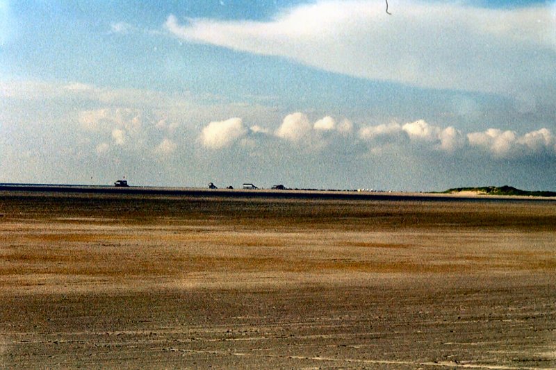 Blick ber den endlosen Strand von St.Peter-Ording, 2004