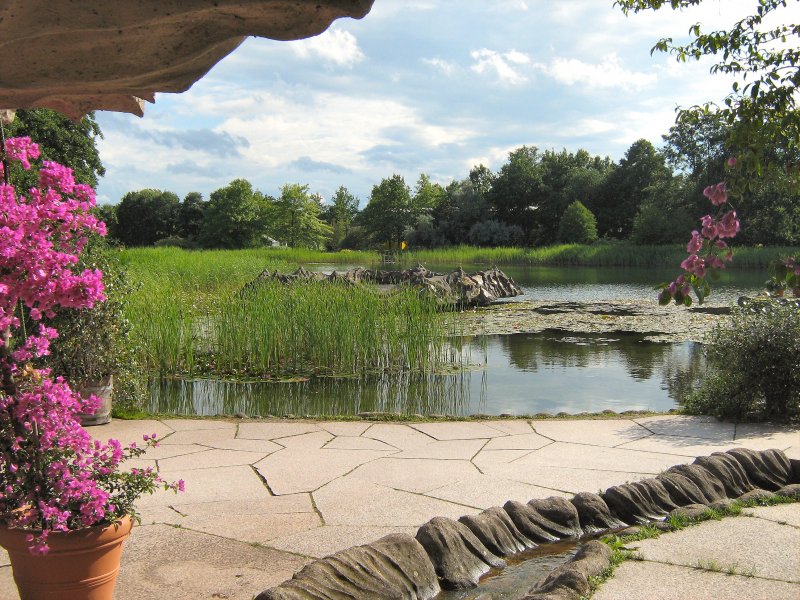 Britzer Garten, Berlin-Britz im Sommer 2007