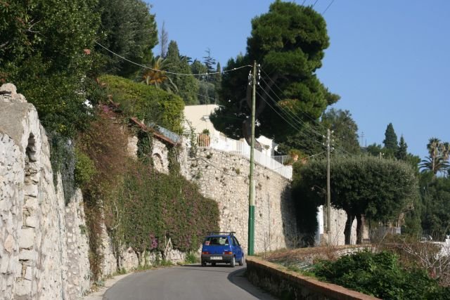 Capri: Auf dem Weg nach Marina Piccola.
