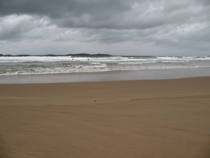 Curran Strand( und interessanter Weise nicht  Beach  ) bei Portrush.
(September 2007)