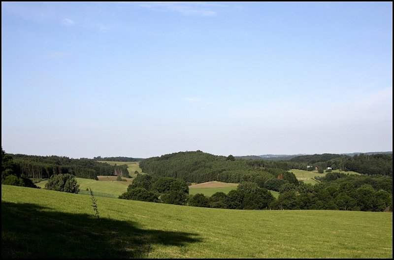 Das Sauerland. Aufgenommen bei Ldenscheid. (14.06.2009)