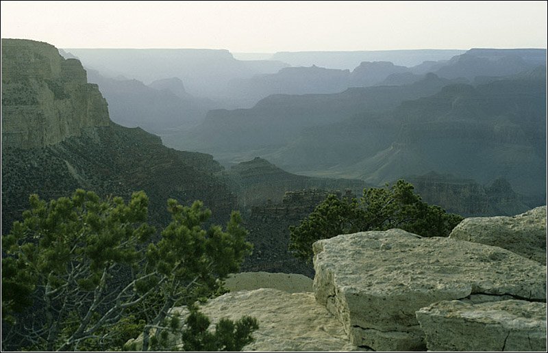Das Tal des Colorados in Arizona. 1992, Scan vom Dia (Matthias)