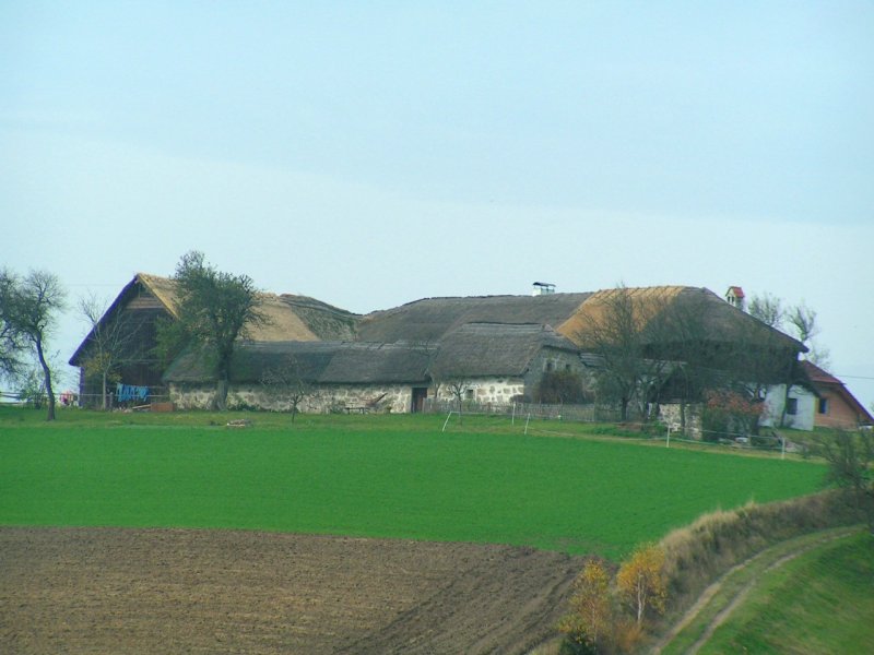 Denkmalhof Unterpichler;
Der nahezu 800 Jahre alte Hof ist ein noch im ursprnglichen Zustand erhaltener  frnkischer Dreiseit-  oder  Tormauerhof . Es handelt sich um eines der letzten, noch strohgedecken Gehfte des Mhlviertels und steht wegen seiner erhaltenen Einzigartigkeit als Gesamtobjekt unter Denkmalschutz. (Es gibt hier auch nette Gstezimmer)