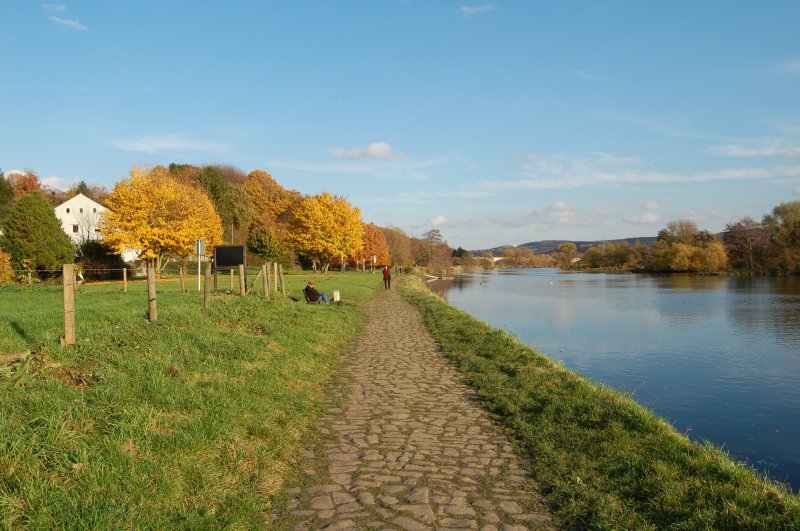 Der Leinpfad in Bochum-Stiepel. 