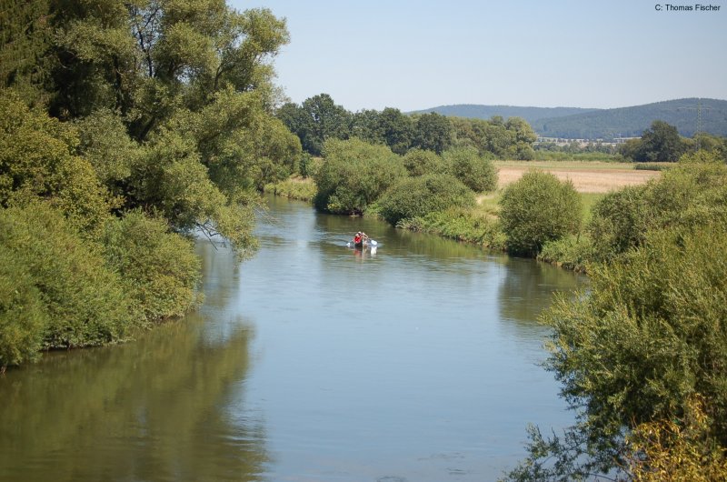 Der Main bei Unnersdorf 05.08.2007