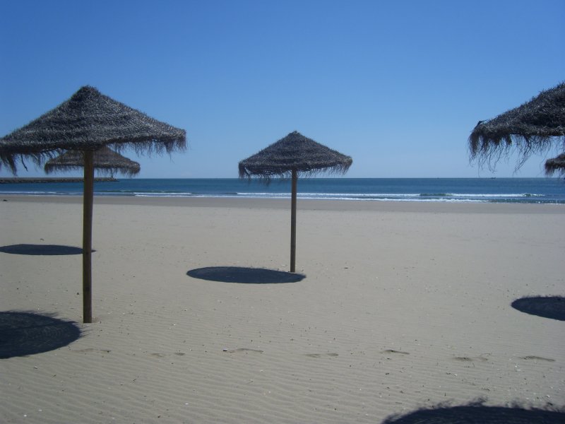 Der Strand von Isla Canela, einem Vorort von Ayamonte