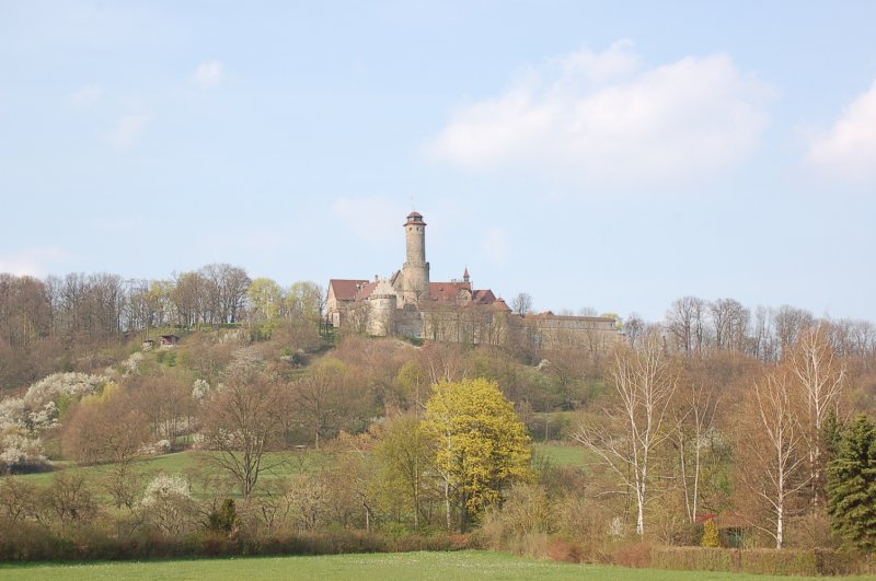 Die Altenburg zu Bamberg von Wildensorg aus. 