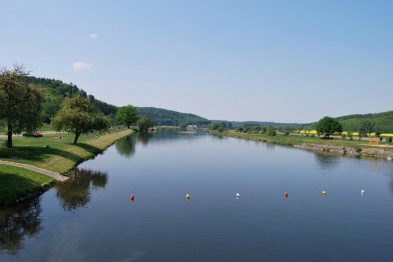 Die Freiberger Mulde in Westewitz, 03.05.09