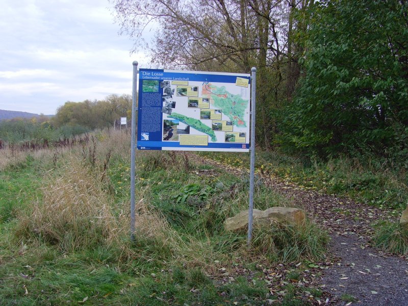 Die Losse, Herbstlandschaft bei Kassel - Oktober 2008